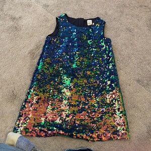 Gap Kids Sequin Dress Sz XS
